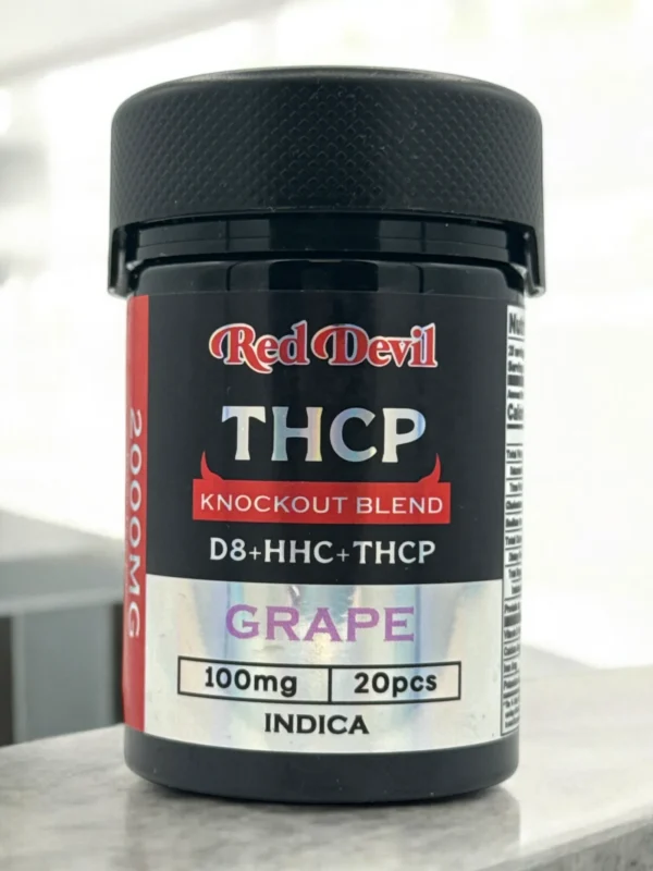 GRAPE D8+HHC+THCP 100MG red devil delta 8