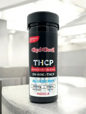 BLUEBERRY D9+HHC+THCP 200MG red devil delta 8
